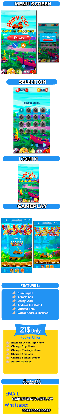 Bubble shooter ball game bouncing ball touch unity game - 1