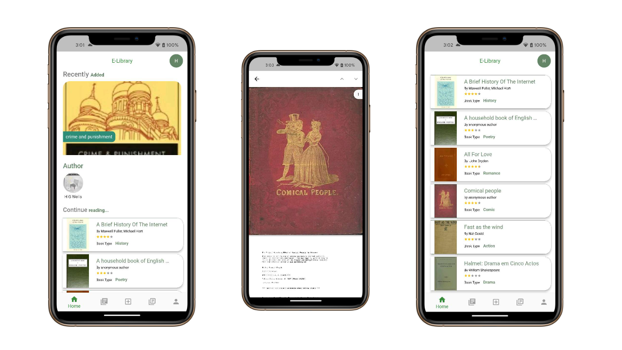 E-Library App - 3
