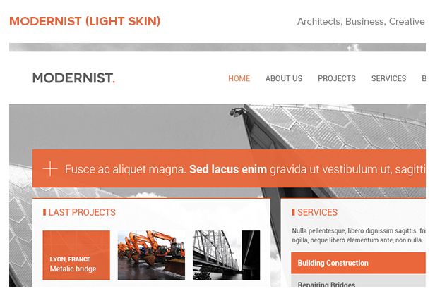 Modernist - Architecture&Engineer Wordpress Theme - 6