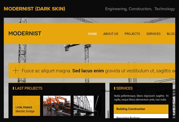 Modernist - Architecture&Engineer Wordpress Theme - 7