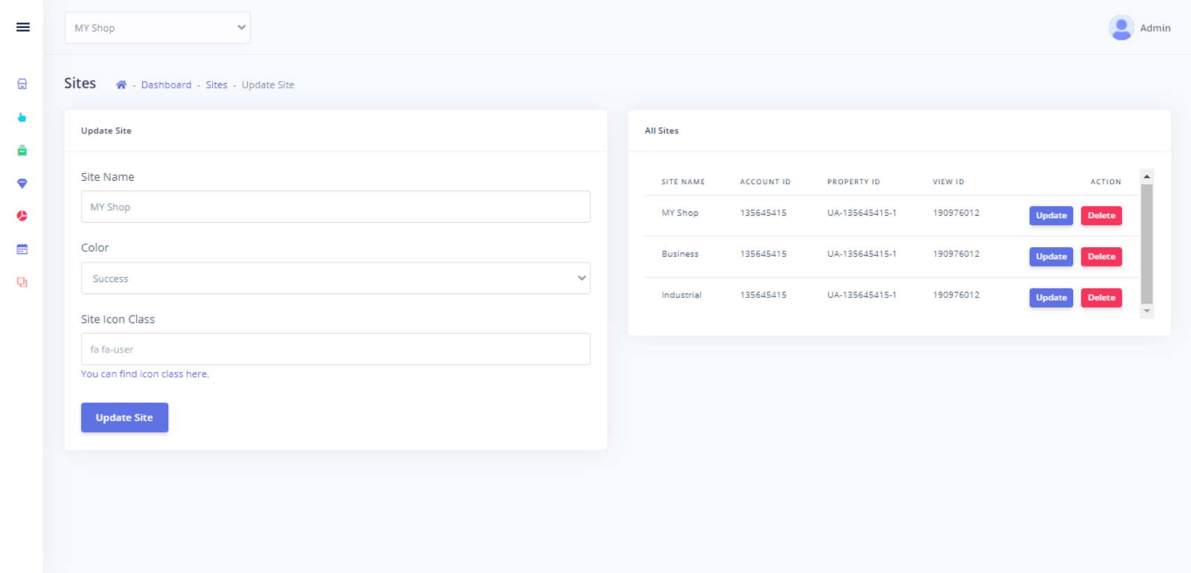 Google Analytics – Multisite - 9