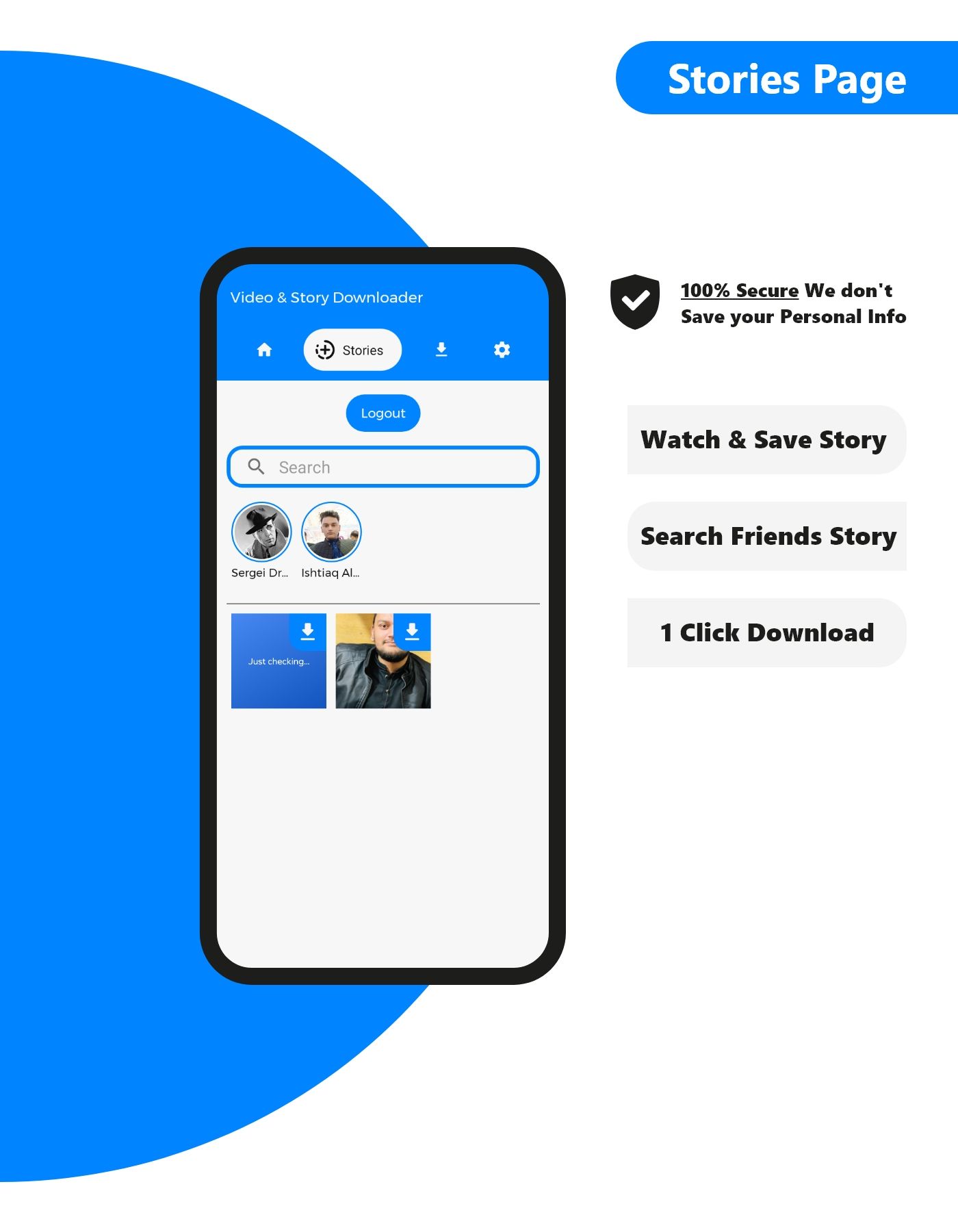 Video & Story Saver for Facebook - Android Studio, AdMob, OneSignal, Ready to Publish - 3