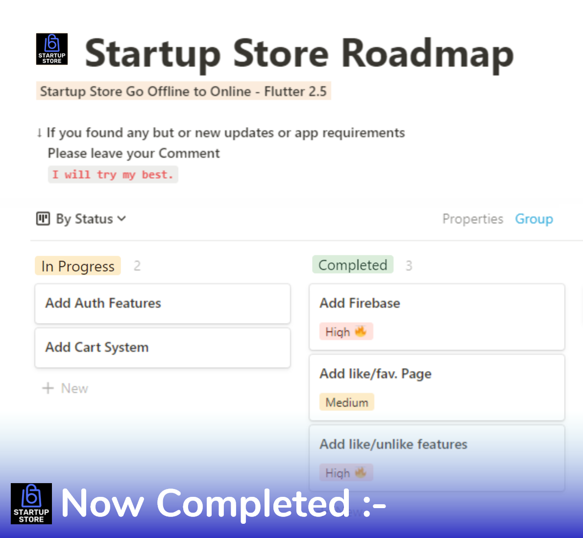 startup store