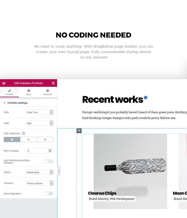 Dubidam - Creative Multi Concept & One Page Portfolio Theme - 4