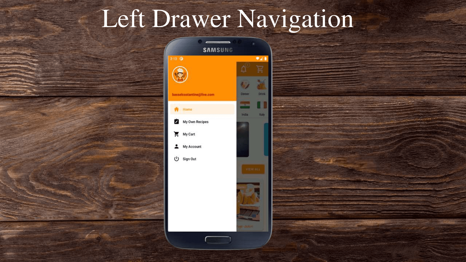 My Chef - Android Recipes App With Web Admin Panel - 8