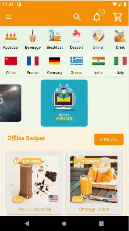 My Chef - Android Recipes App With Web Admin Panel - 11