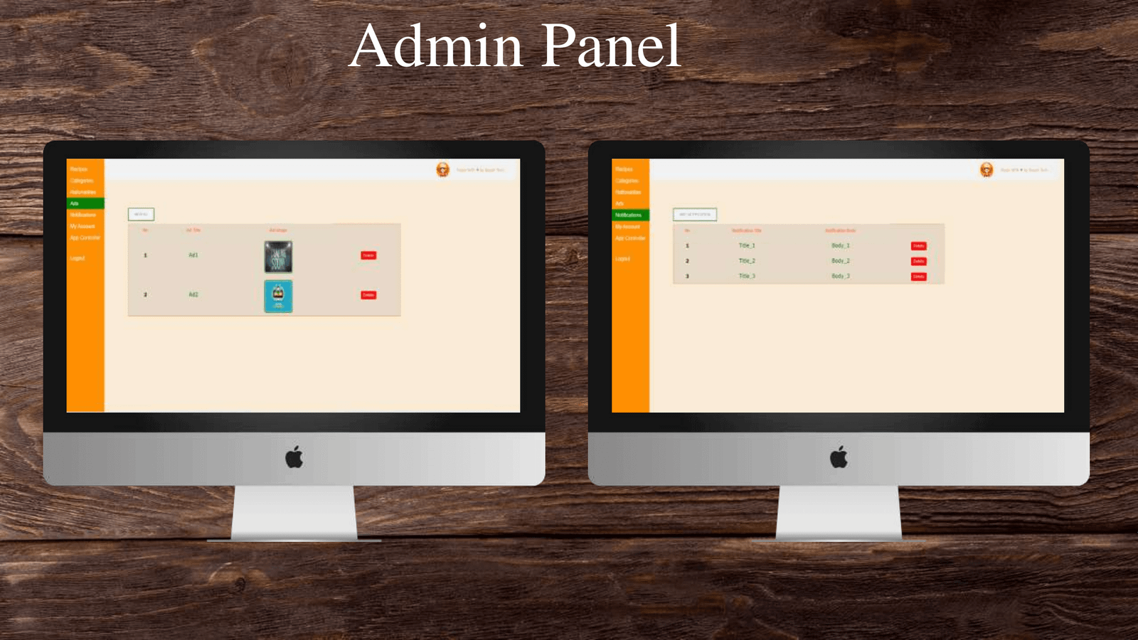 My Chef - Android Recipes App With Web Admin Panel - 27