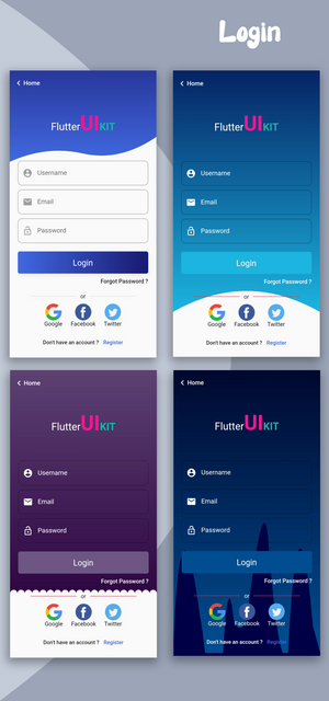 Material Design - Flutter Ui Kit Android - 13