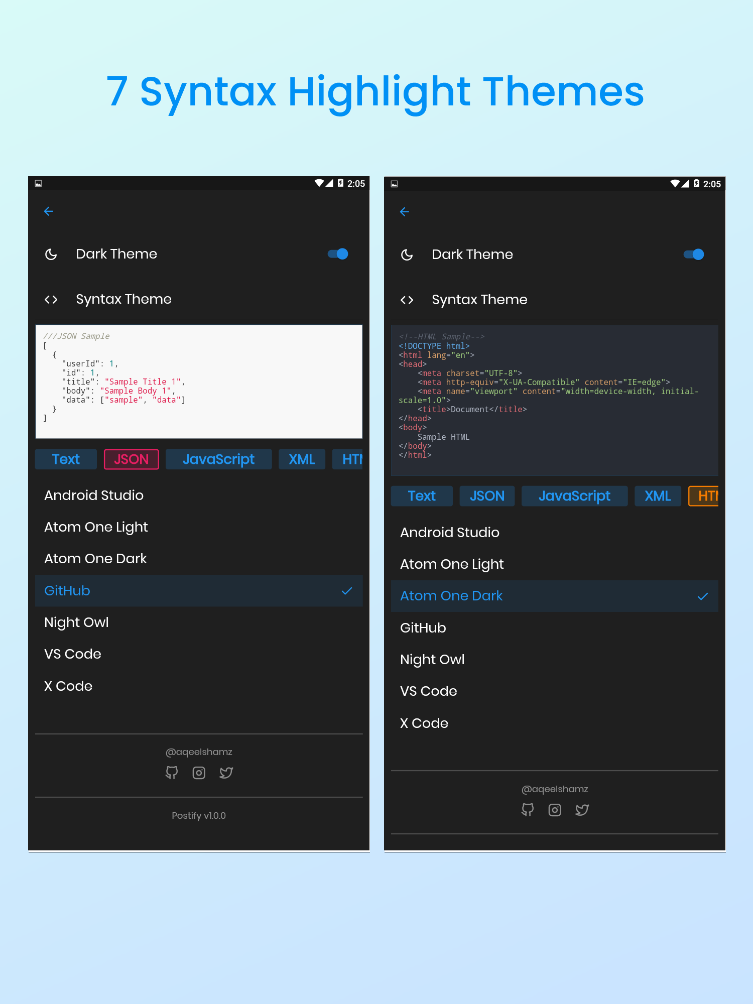 Postify - Flutter REST API Client - 7