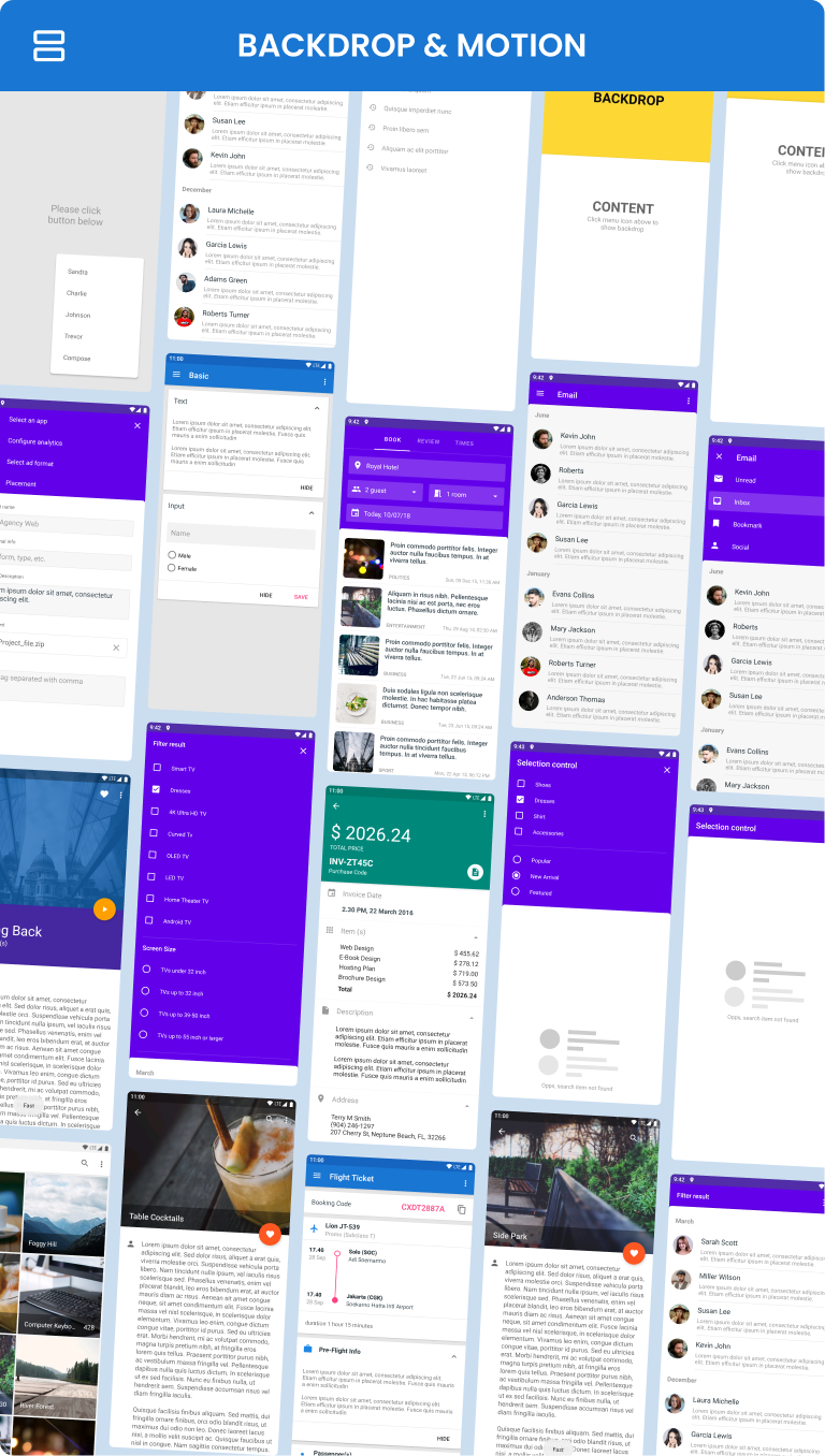 Pro Material Flutter - Flutter Material Design UI 3.3.7 - 6