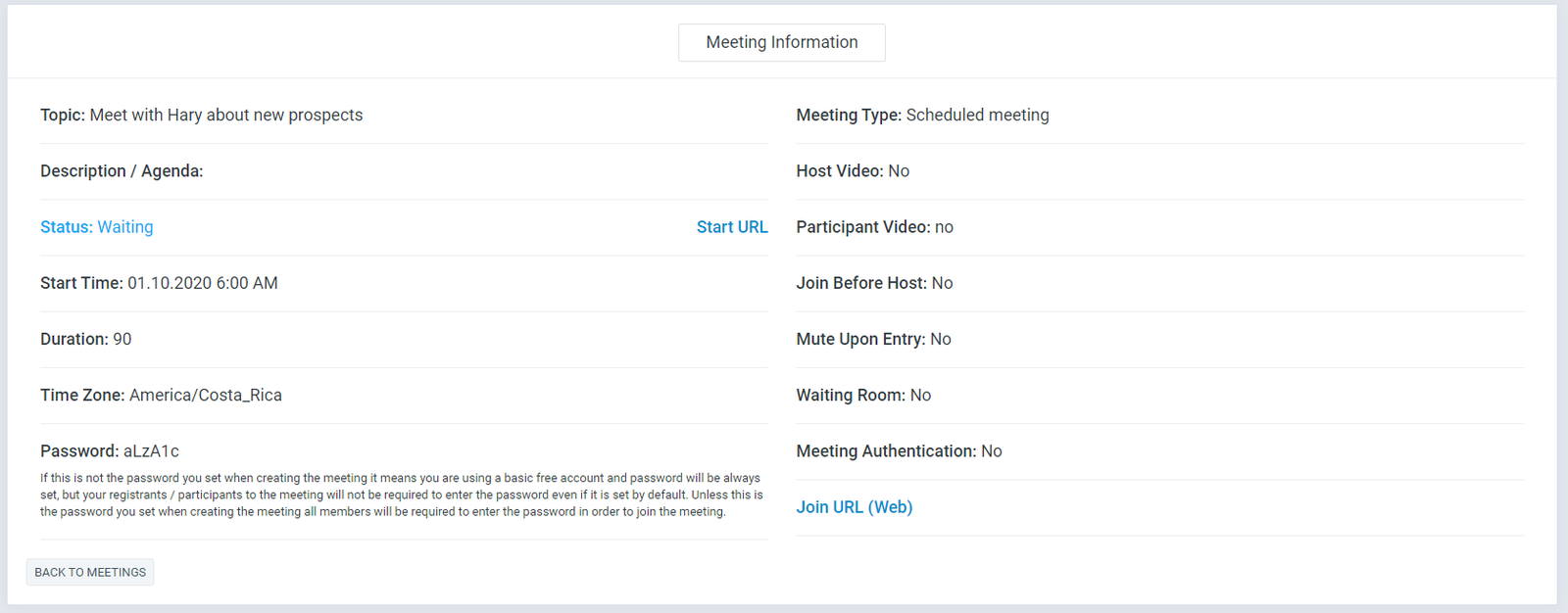 Zoom Meeting Manager - 5