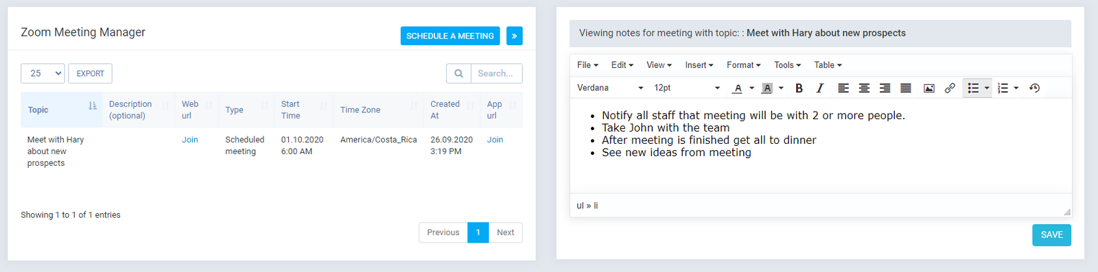 Zoom Meeting Manager - 4