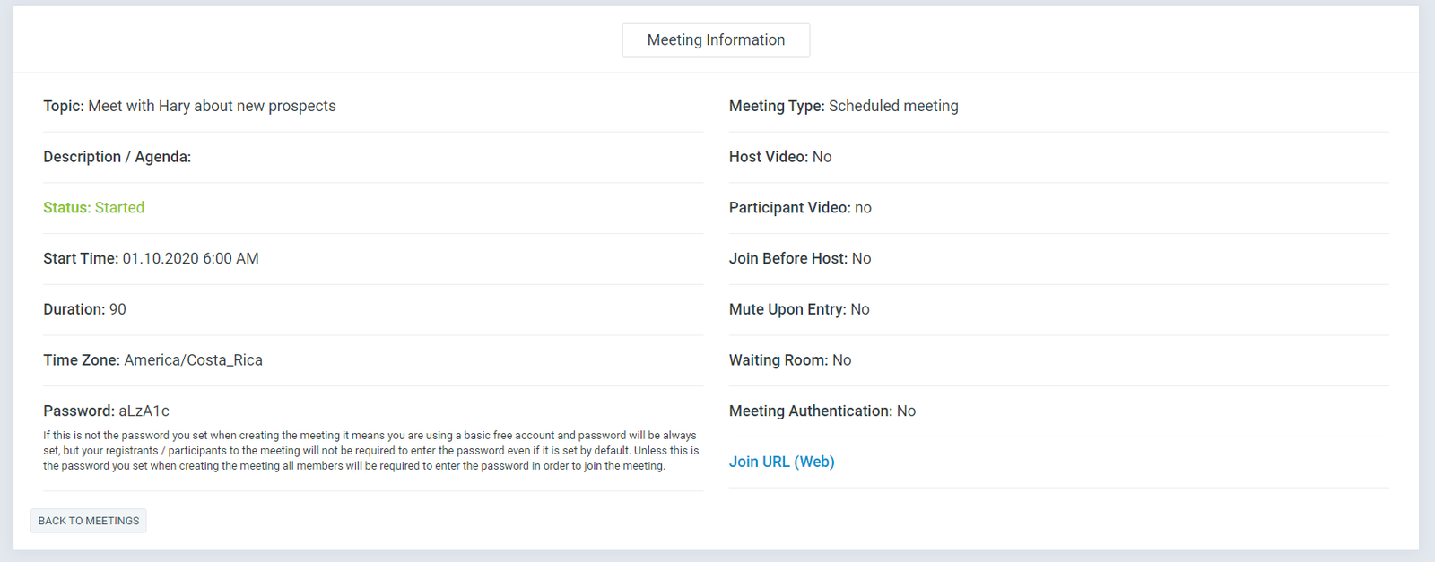 Zoom Meeting Manager - 6