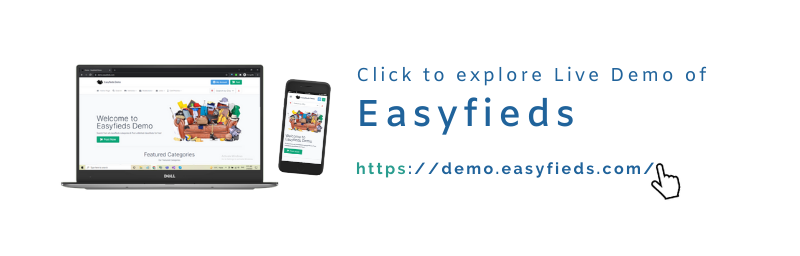 Live Demo link of Easyfieds