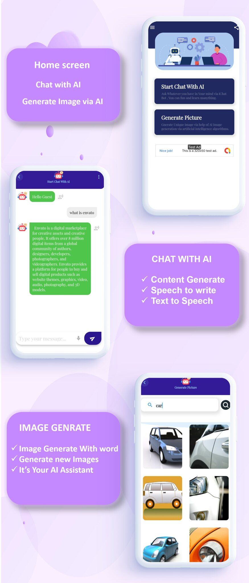 ChatGPT App - Chat GPT App | Open AI ChatGPT | Google Login | Subscription | PayPal & Stripe - 6