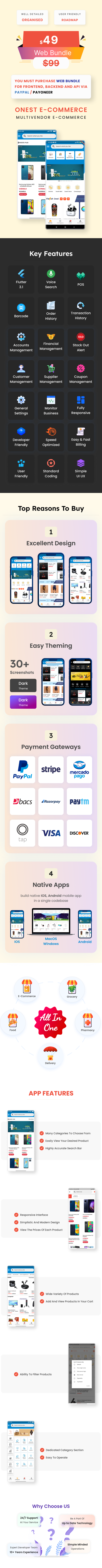 Complete Multi-vendor eCommerce - Mobile App, Web, Seller and Admin Panel - 1