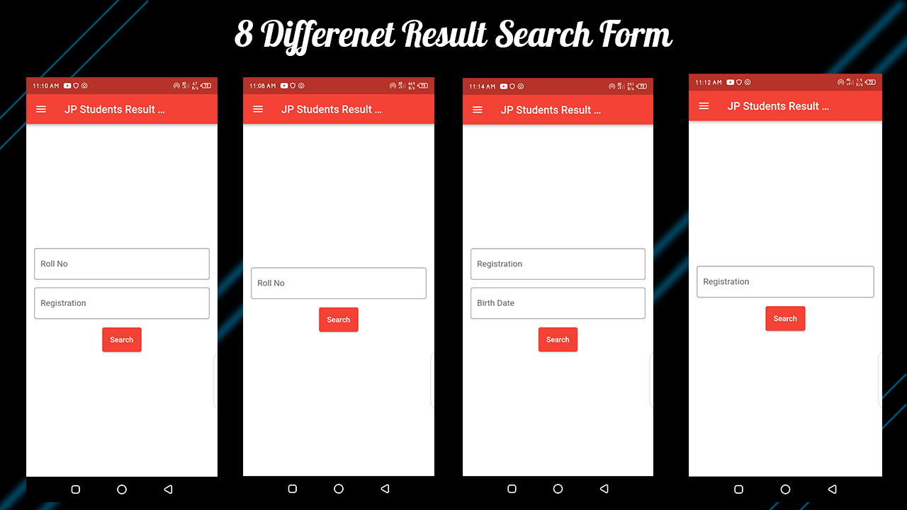 JP Students Result Management System Flutter App