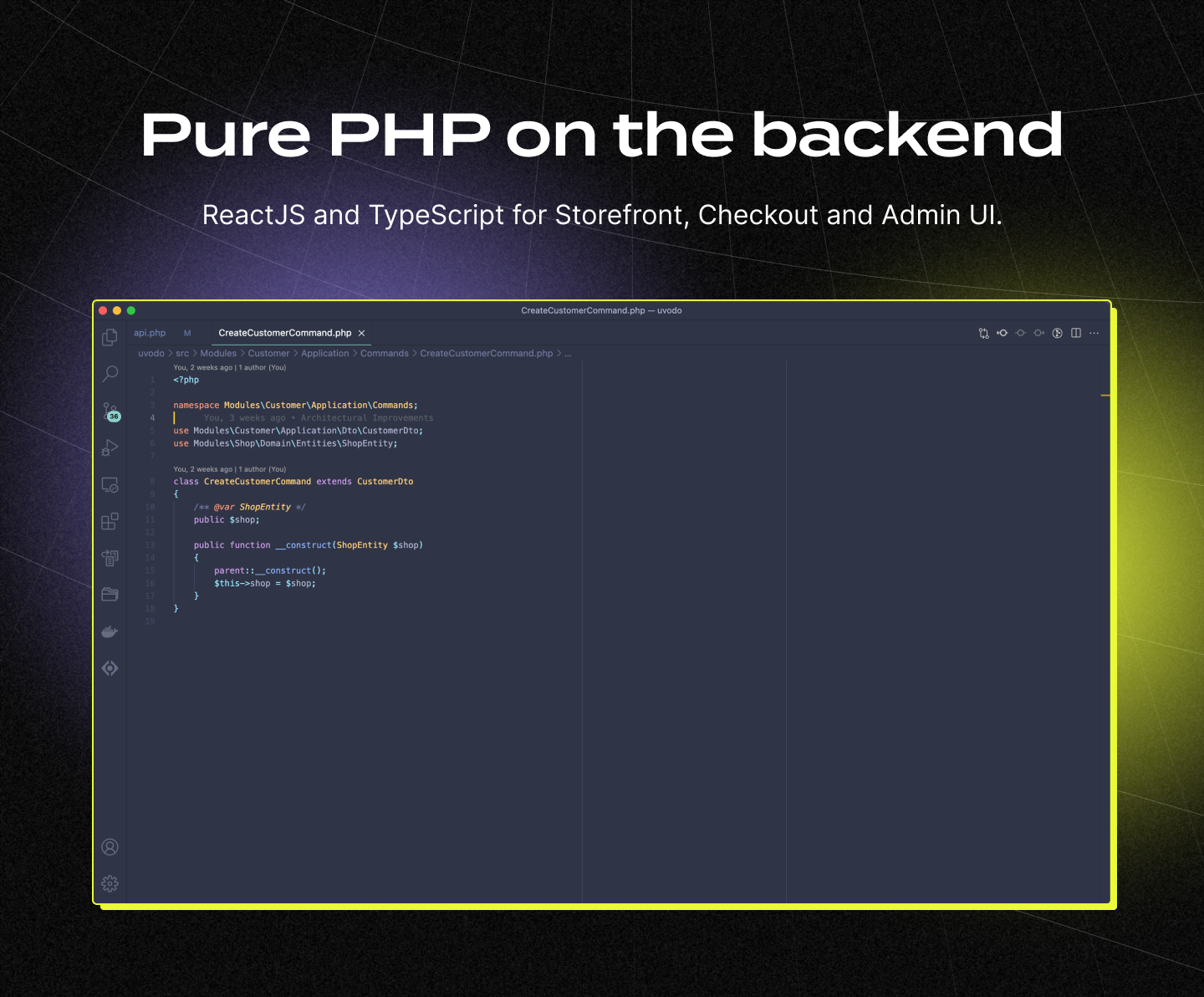 Uvodo - Headless eCommerce Platform PHP & JS (White Label) - 7