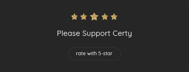 Please Rate Certy - Resume, CV WordPress Theme