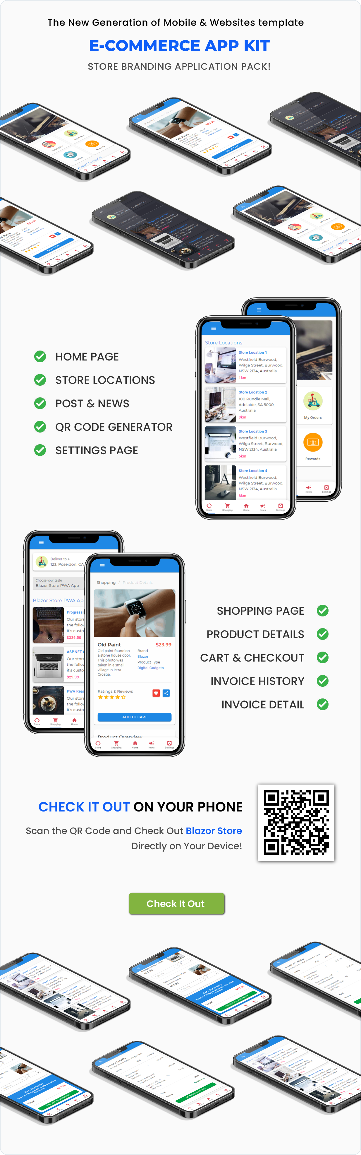 BlazorStore Pro - Mobile PWA and Site Templates Multi-ternant + Multi Database - 18