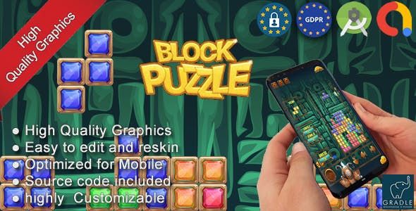 Puzzle Block Blast (Admob + GDPR + Android Studio) - 17