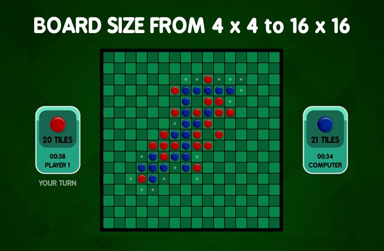 Play Reversi - HTML5 Game - 2