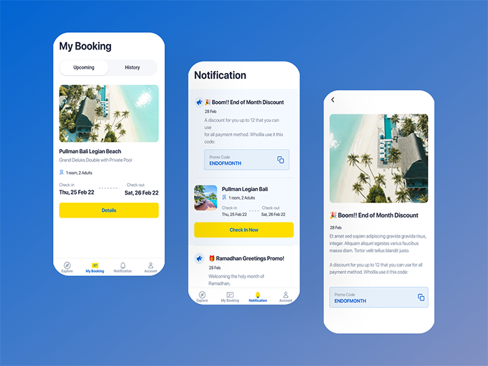StayGo - Staycation and Hotel Booking Flutter App UI Template - 5