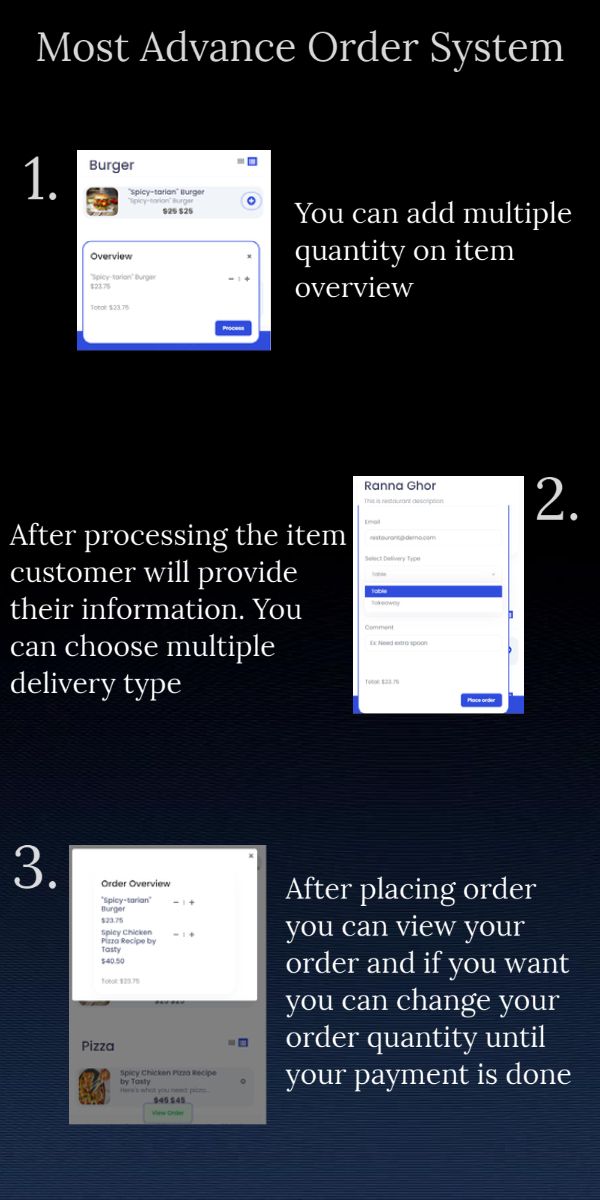 PicoQR - (SaaS) Contactless Digital Restaurant QR Menu Maker - 14