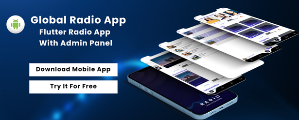 Flutter Music App With PHP Admin Panel