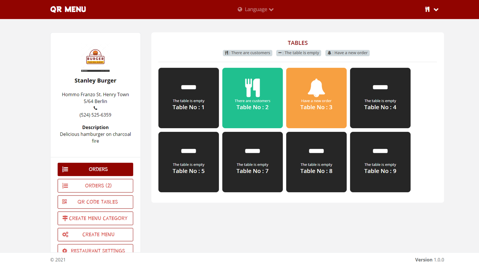QR Menu - QR Menu Maker for Multi/Single Restaurant & Contactless ordering  & For Mobile and Web - 3