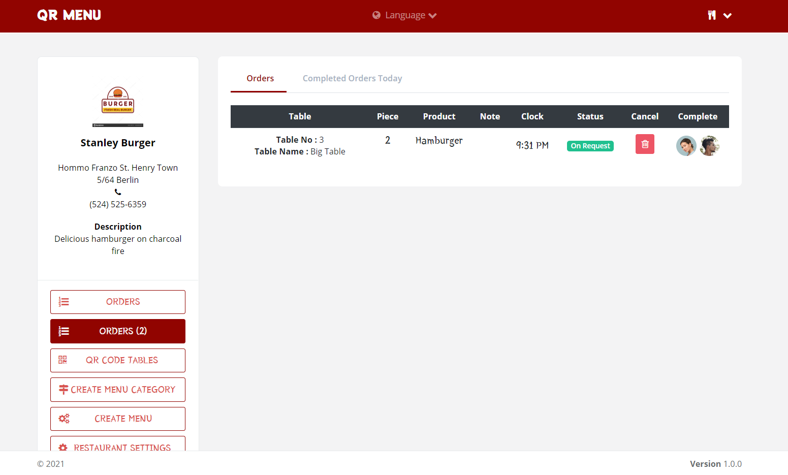 QR Menu - QR Menu Maker for Multi/Single Restaurant & Contactless ordering & For Mobile and Web - 7