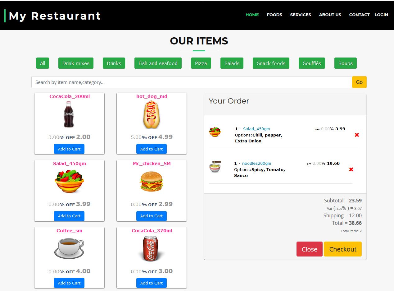 Restaurant Point of Sale - Rest POS WEB - 7