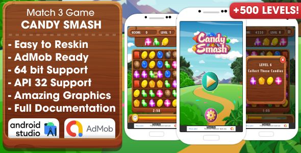 Bundle 6 Android Studio Games with AdMob Ads - 3