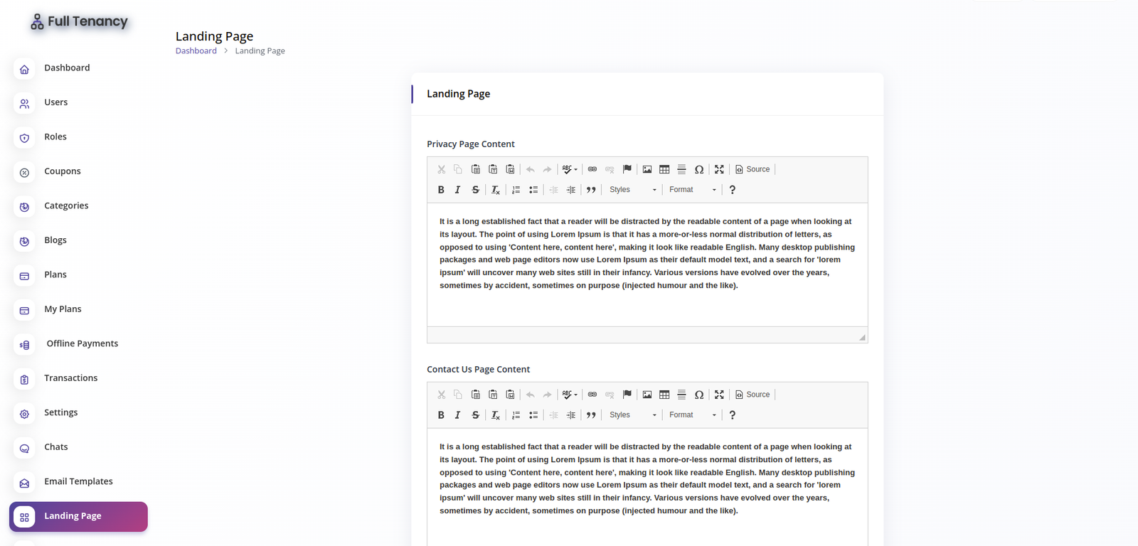 Full Tenancy - Domains, Database, Users, Role, Permissions & Settings - 6