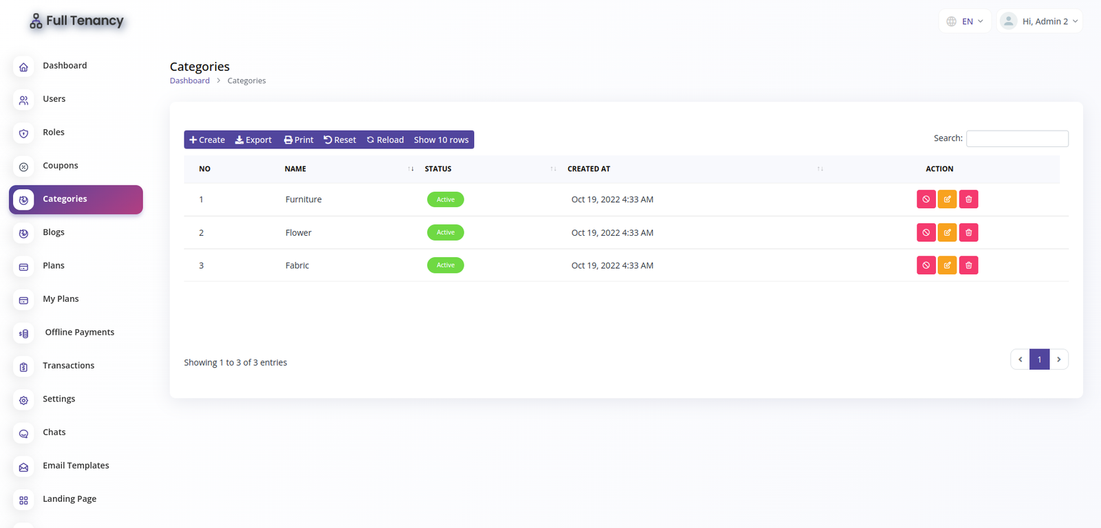 Full Tenancy - Domains, Database, Users, Role, Permissions & Settings - 9