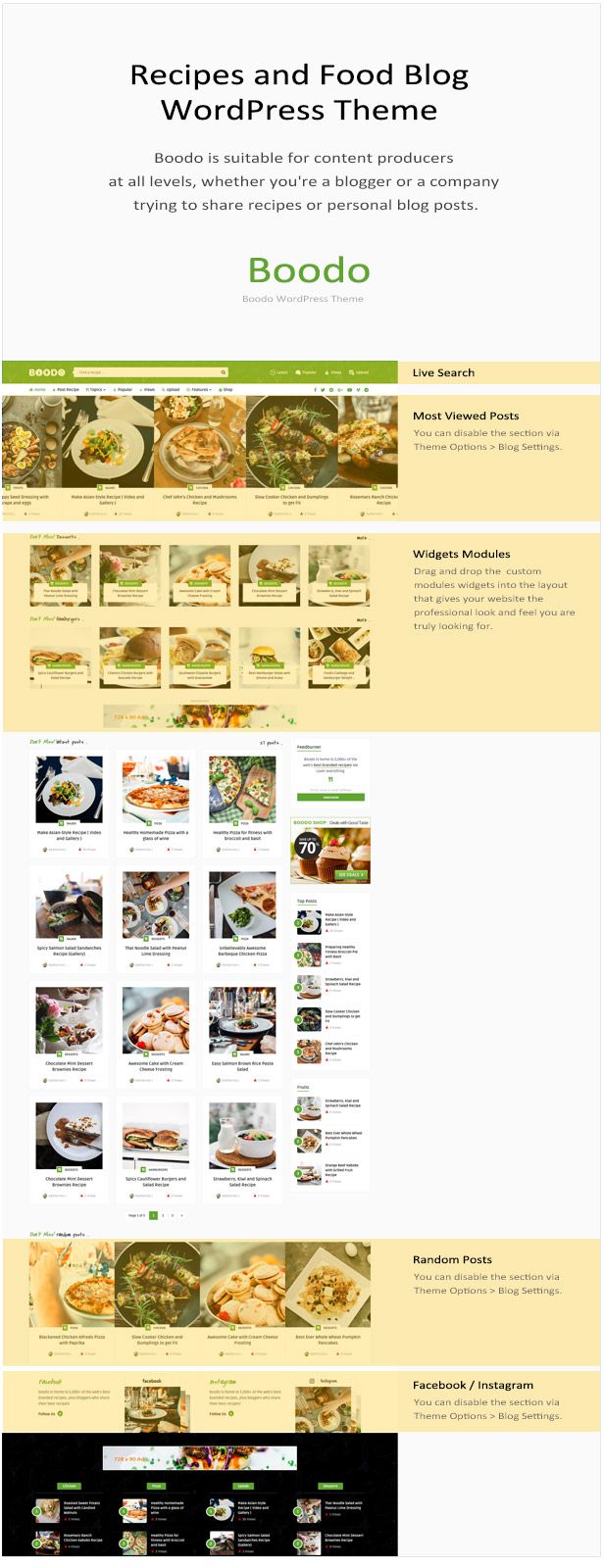 Boodo WP - Food and Magazine Shop WordPress Theme - 2