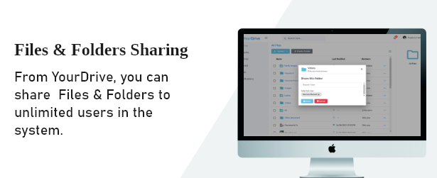 Files & Folders Sharing