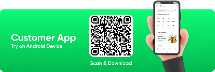 GoGrocery - Groceries, Foods, Milk, Vegetable, Pharmacies, eCommerce Grocery Delivery | Flutter App - 1