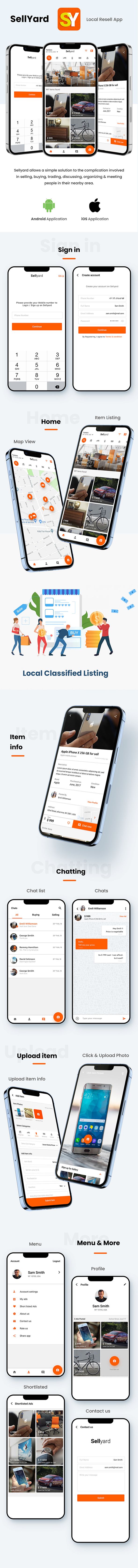 2 App Template| Classifieds App| Re-seller App| Buying Selling App| Online selling app| Sellyard - 3