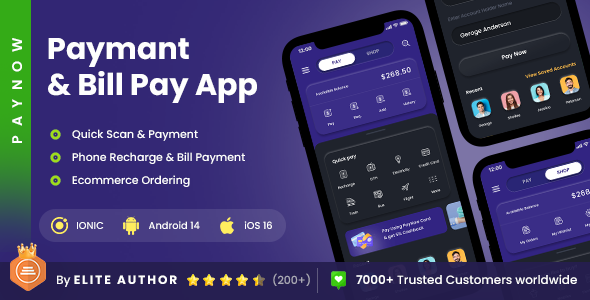 2App Template| Online Bill Payment App Template| Recharge App Template| Booking App Template| PayNow    