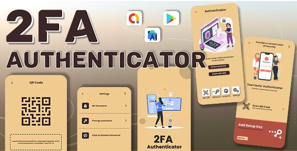 2FA Authenticator App - 2FAS - TOTP Authenticator Pro - Two Factor OTP Authentication - FreeOTP Android  Mobile Full Applications