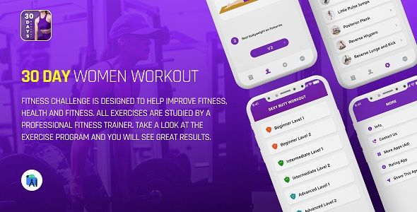 30 Days Home Workout Plan | Flat Stomach Workout | Full Android Application Android  Mobile Full Applications