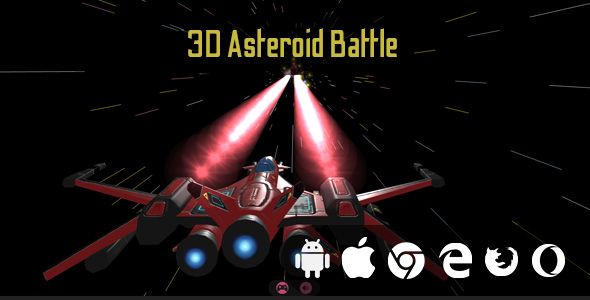3D Asteroid Battle - Cross Platform Space Shooting Game    Games