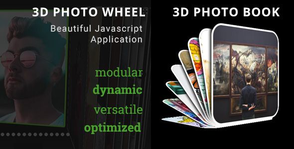 3D Photo Wheel - 3D Photo Book Bundle    