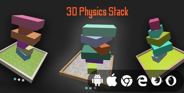 3D Physics Stack - Cross Platform Physics Game