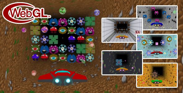 3D Tunnel Flight Shooter - WebGL Game    Games
