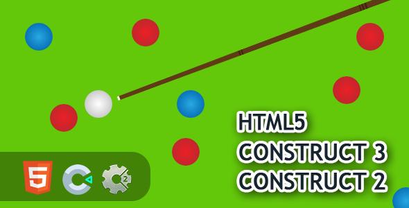 8 Ball Pool HTML5 Construct 2/3    Games