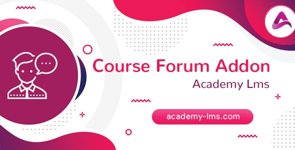 Academy LMS Course Forum Addon    