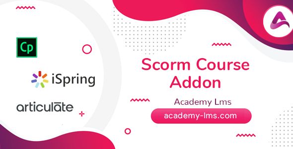 Academy LMS Scorm Course Addon    