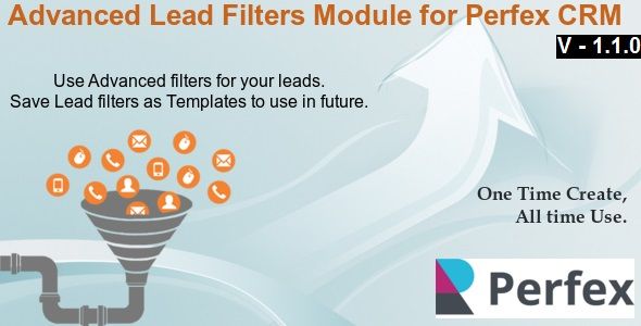 Advanced Lead Filters Module for Perfex CRM  Add Ons  